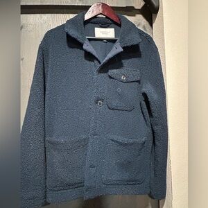 American Eagle Outfitters Men's Navy Shirt Jacket